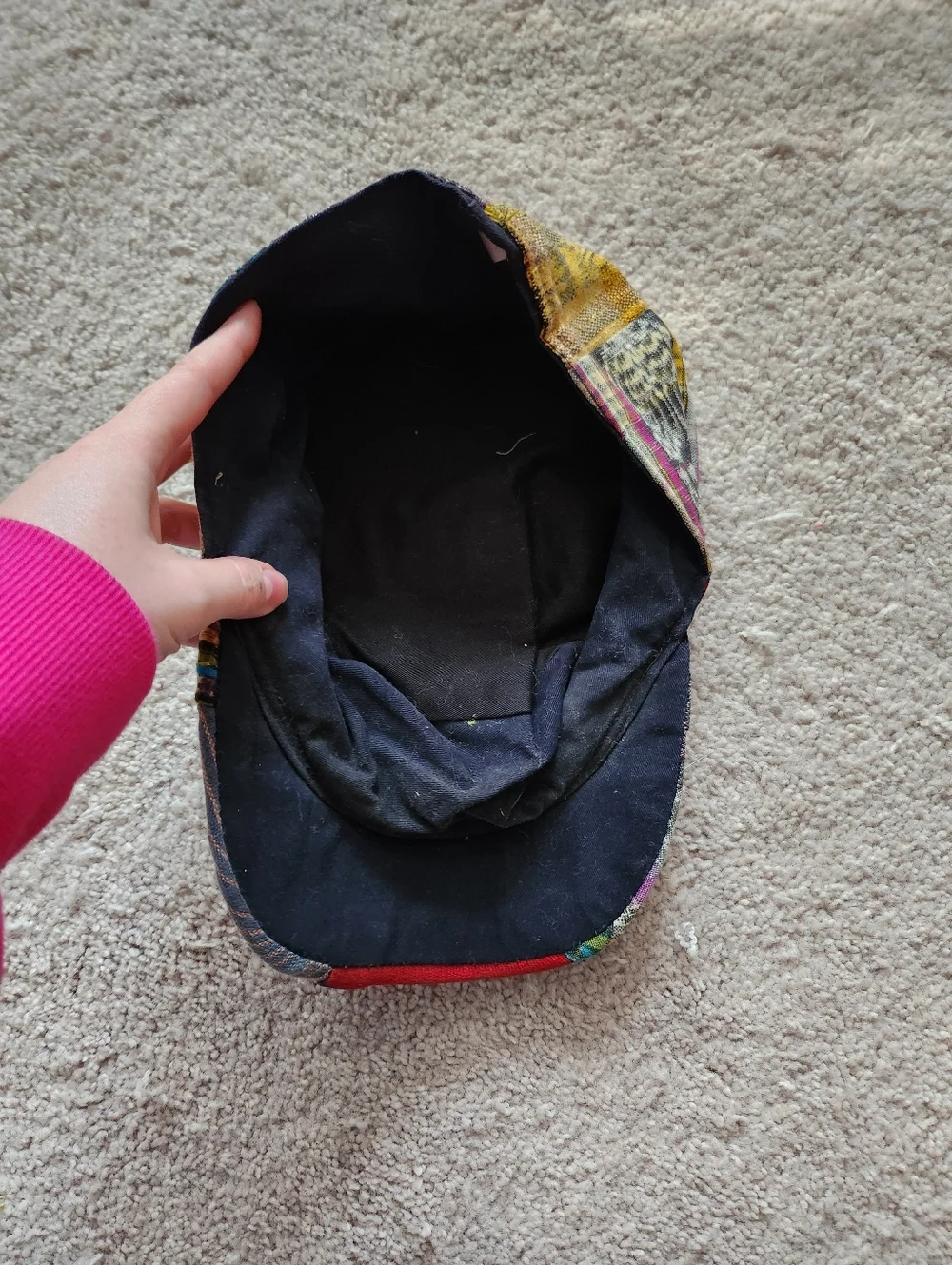 Patchwork Multicolor Cap - Picture 2 of 4